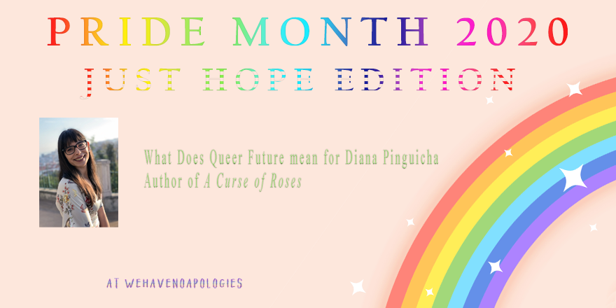Banner of Pride Month 2020 with a picture of Diana Pinguicha